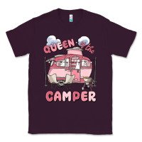 Plum queen of the camper Classic Tee - MaliasSmallBusiness