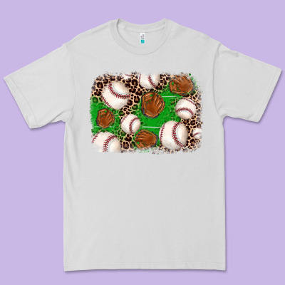 Baseball Glove Background Premium Tee Designed By Jahusdesignshop