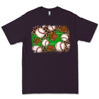 Plum baseball glove background Premium Tee - JahusDesignShop
