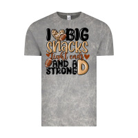Cloud Rock i love big sacks tight ends and a strong d Vintage Tee - MaliasSmallBusiness
