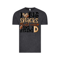 Vintage Black i love big sacks tight ends and a strong d Vintage Tee - MaliasSmallBusiness