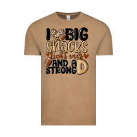 Vintage Coffee i love big sacks tight ends and a strong d Vintage Tee - MaliasSmallBusiness