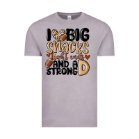 Vintage Zinc i love big sacks tight ends and a strong d Vintage Tee - MaliasSmallBusiness