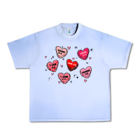 Grape Ice howdy valentine Urban Heavy Tee - MaliasSmallBusiness