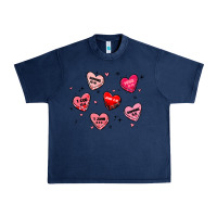 Navy howdy valentine Urban Heavy Tee - MaliasSmallBusiness