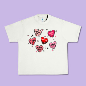 Howdy Valentine Urban Heavy Tee Designed By Maliassmallbusiness