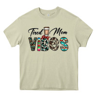 Mossy tired mom vibes Heavy Core Tee - CowhideDigitalArt
