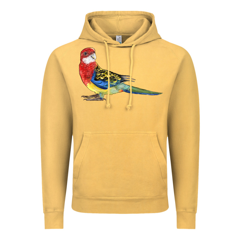 Rosella Bird Vintage Hoodie by LillyAllenDesigns | Teevron