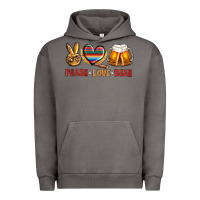 Pigment Tornado peace love beer bbs Urban Hoodie - BundleAndBundleShop