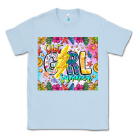 Dusty Blue hot girl summer Classic Tee - CowhideDigitalArt