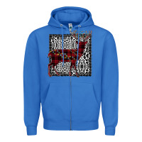 True Royal Christmas Deer Zipper Hoodie - Bettercallsaul