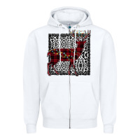 White Christmas Deer Zipper Hoodie - Bettercallsaul