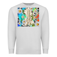 Dove Grey human with daisies Premium Sweatshirt - TumblerDesignByShophia