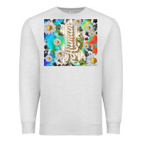 Oatmeal Heather human with daisies Premium Sweatshirt - TumblerDesignByShophia