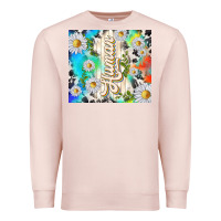 Pale Pink human with daisies Premium Sweatshirt - TumblerDesignByShophia