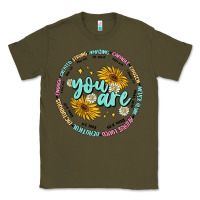 Army Green you are inspiration Classic Tee - MaliasSmallBusiness