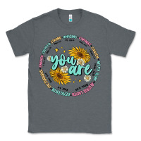 Charcoal Heather you are inspiration Classic Tee - MaliasSmallBusiness