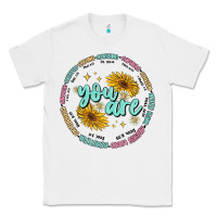 White you are inspiration Classic Tee - MaliasSmallBusiness