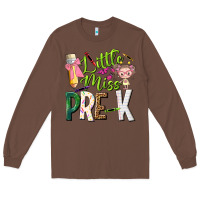 Chestnut little miss pre k Long Sleeve Tee - NancyCooperArtShop