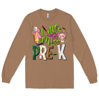 Toasted Coconut little miss pre k Long Sleeve Tee - NancyCooperArtShop