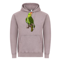 Vintage Zinc New Zealand Paraket Parrot Vintage Hoodie - LillyAllenDesigns