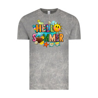 Cloud Rock hello summer Vintage Tee - JahusDesignShop