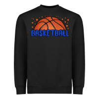 Black basketball Heavyweight Sweatshirt - MaliasSmallBusiness