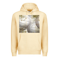 Pina Colada distressed volleyball pattern Premium Hoodie - TumblerDesignByShophia