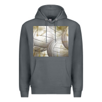 Rock distressed volleyball pattern Premium Hoodie - TumblerDesignByShophia