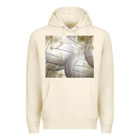 Tofu distressed volleyball pattern Premium Hoodie - TumblerDesignByShophia