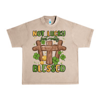 French Oak not lucky just really blessed malia Urban Heavy Tee - MaliasSmallBusiness