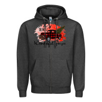 Charcoal Heather It s The Most Wonderful Time Of The Year Zipper Hoodie - Bettercallsaul