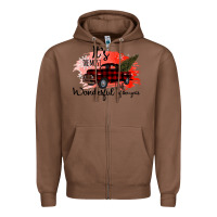 Chestnut It s The Most Wonderful Time Of The Year Zipper Hoodie - Bettercallsaul