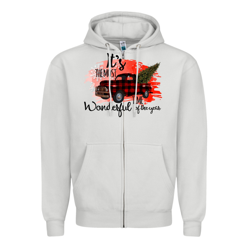 It S The Most Wonderful Time Of The Year Zipper Hoodie by Bettercallsaul | Teevron