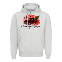 Dove Grey It s The Most Wonderful Time Of The Year Zipper Hoodie - Bettercallsaul