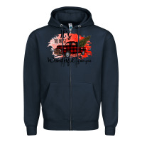 Navy It s The Most Wonderful Time Of The Year Zipper Hoodie - Bettercallsaul