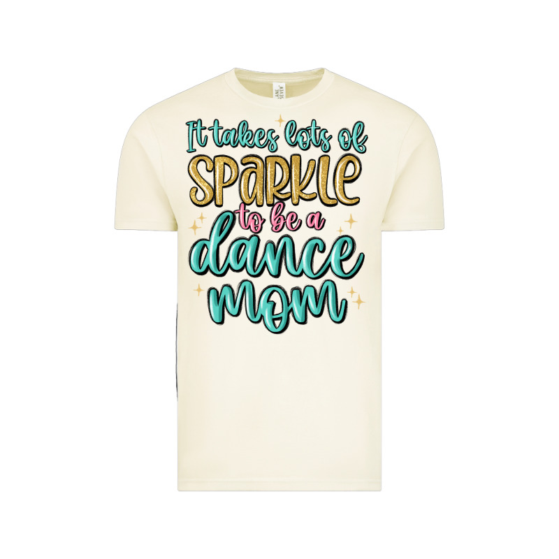 It Takes Lots Of Sparkle To Be A Dance Mom Vintage Tee by MaliasSmallBusiness | Teevron