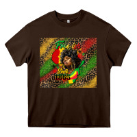 Chocolate Brown free ish since 1865 Heavy Core Tee - HRA Design Shop