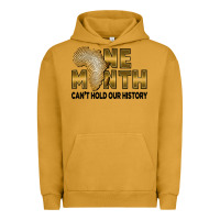 Pigment Peanut Butter one month can't hold our history Urban Hoodie - FaDigitalArtStudio