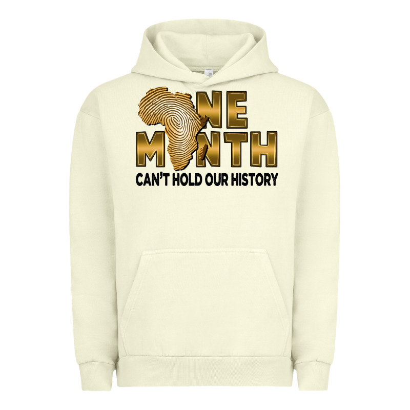One Month Can't Hold Our History Urban Hoodie by FaDigitalArtStudio | Teevron