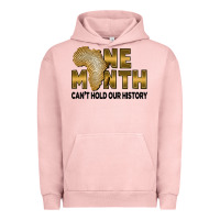 Pigment Salmon one month can't hold our history Urban Hoodie - FaDigitalArtStudio
