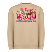 Mushroom happy valentine's day coffee cups Heavyweight Sweatshirt - MaliasSmallBusiness
