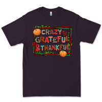 Plum crazy grateful and thankful Premium Tee - AdoDesignShop