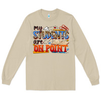 Mushroom my students are on point Long Sleeve Tee - NancyCooperArtShop