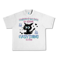 Lunar Rock i survived 100 days of school cat Urban Heavy Tee - MaliasSmallBusiness