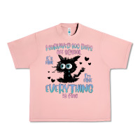 Salmon i survived 100 days of school cat Urban Heavy Tee - MaliasSmallBusiness