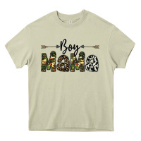 Mossy boy mama Heavy Core Tee - CowhideDigitalArt