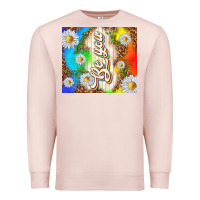 Pale Pink be you with daisies Premium Sweatshirt - TumblerDesignByShophia