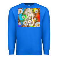 True Royal be you with daisies Premium Sweatshirt - TumblerDesignByShophia