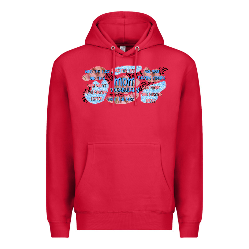 Mom Vocabulary Libbey Glass Premium Hoodie by TumblerDesignByShophia | Teevron